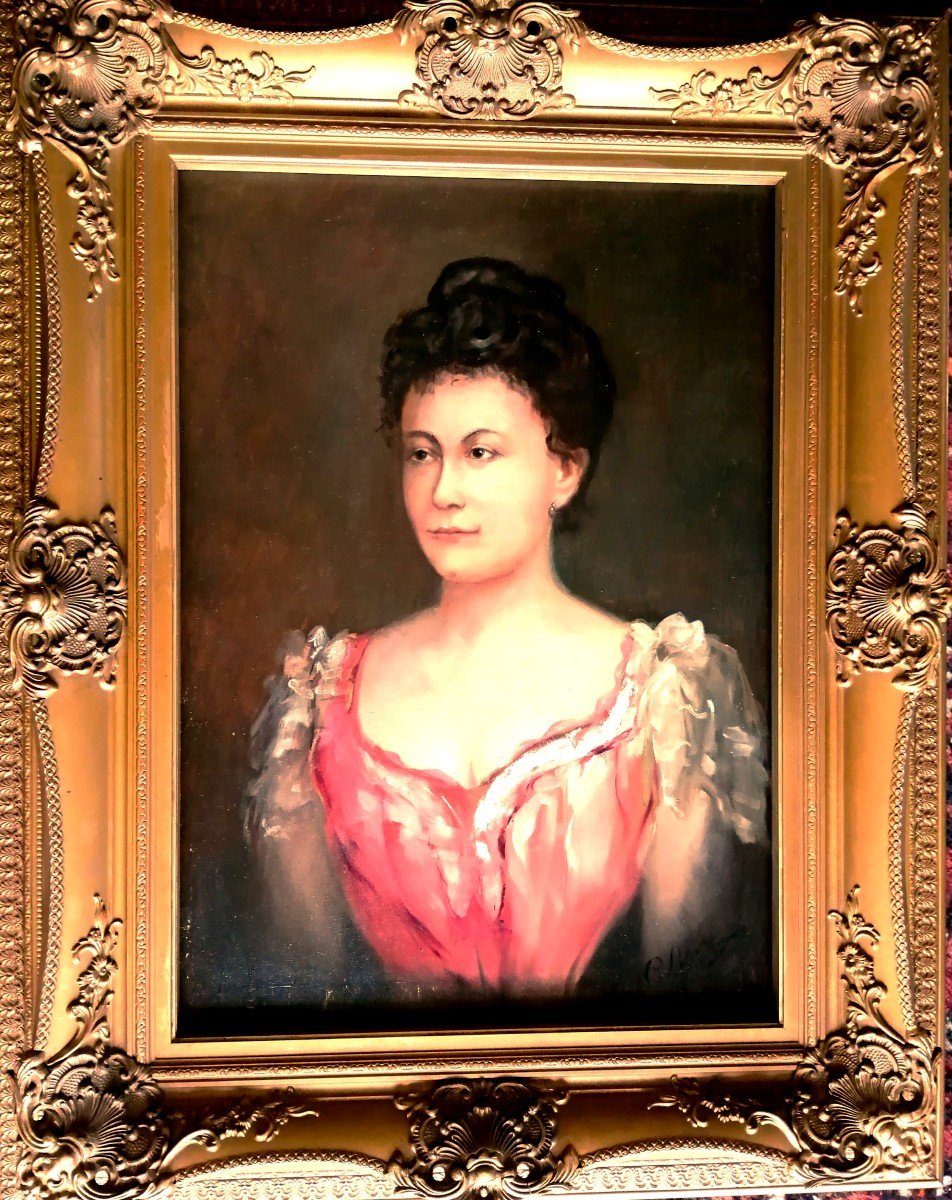 Nineteenth Woman Portrait Painting