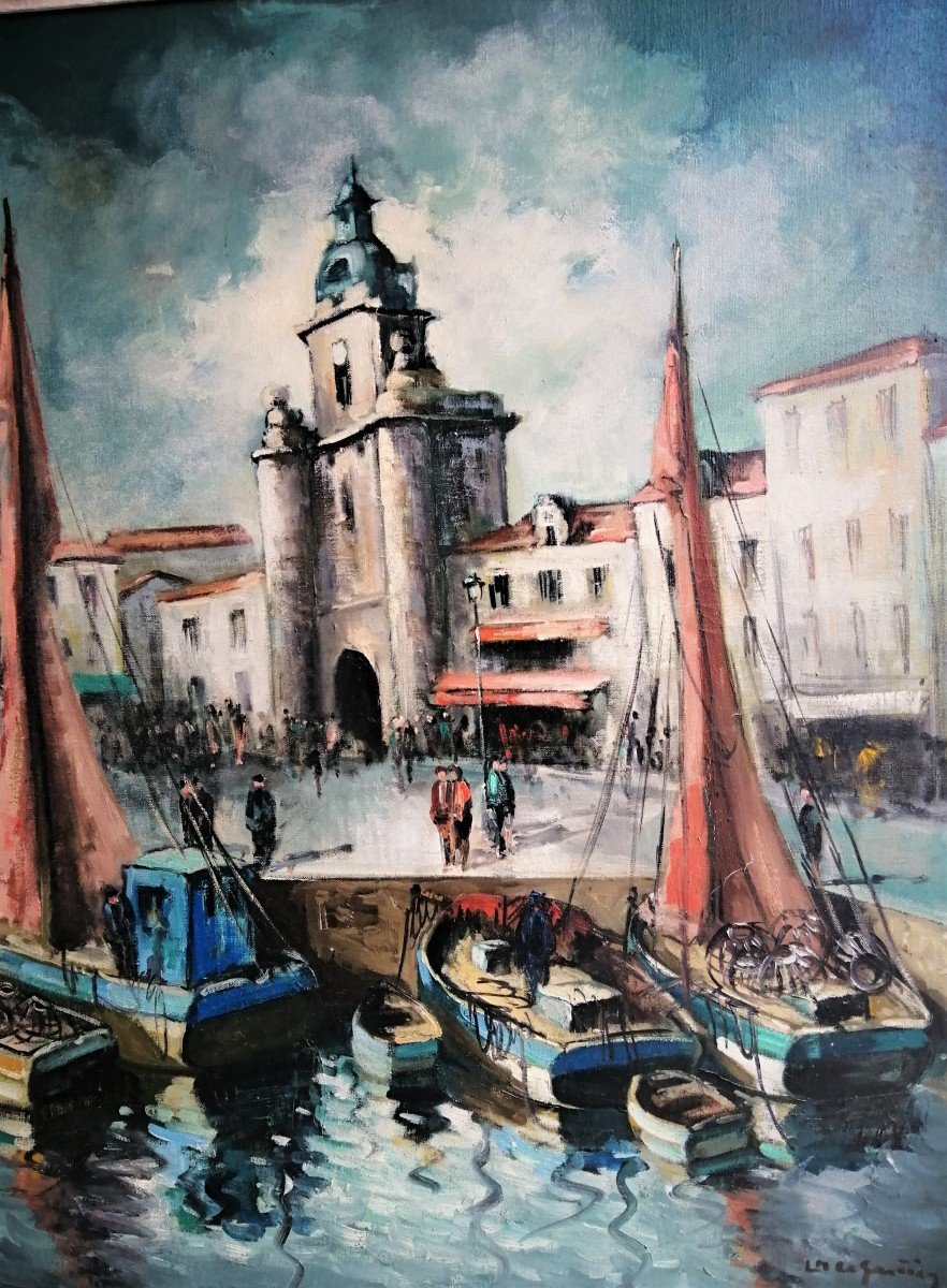 Peinture Port La Rochelle