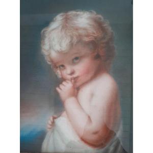 Portrait Enfant Pastel.