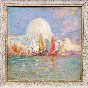  Dagnac-riviere Charles Peintre Impressionniste Orientaliste