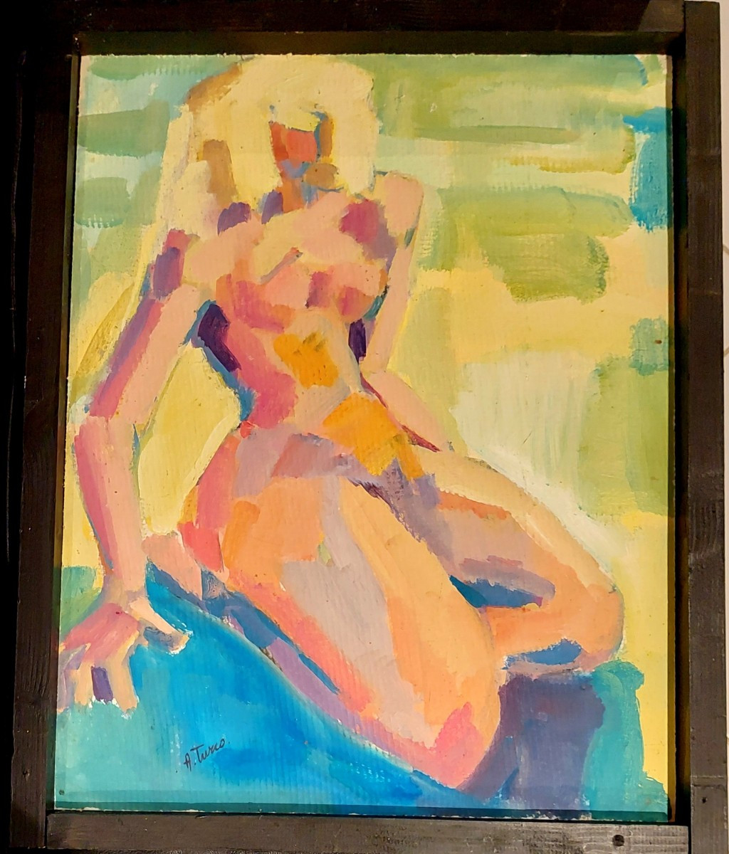 André Turco (1913-2000) Female Nude