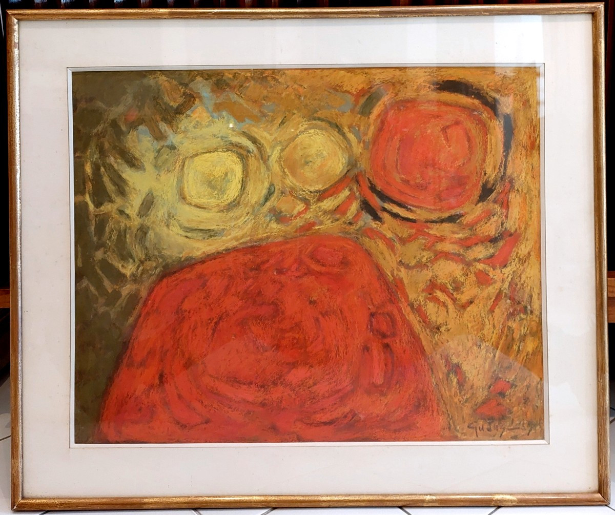 Antonio Guanse ( 1926-2008 ) Sun 1957