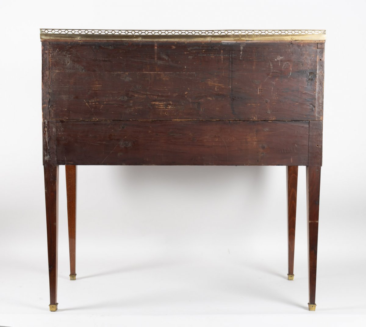 Louis XVI Cylinder Desk Stamped Vassou-photo-4