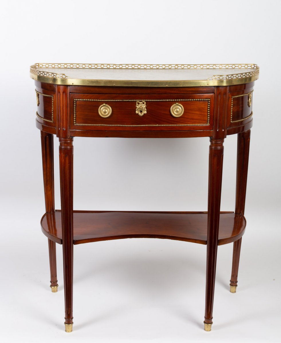 Petite Console Louis XVI - Estampille De Jean Caumont