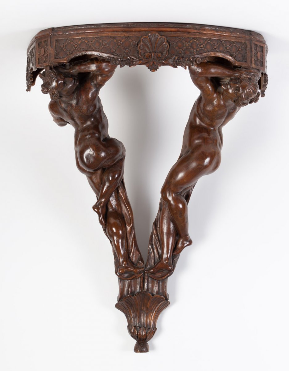 Regency Walnut Console