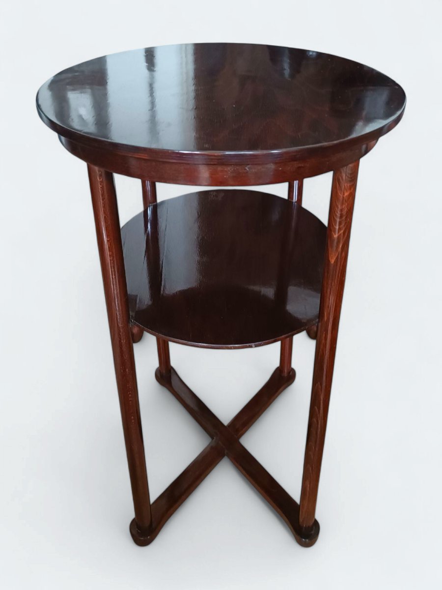  Guéridon Thonet / Hoffmann.  Autriche (1900)-photo-2