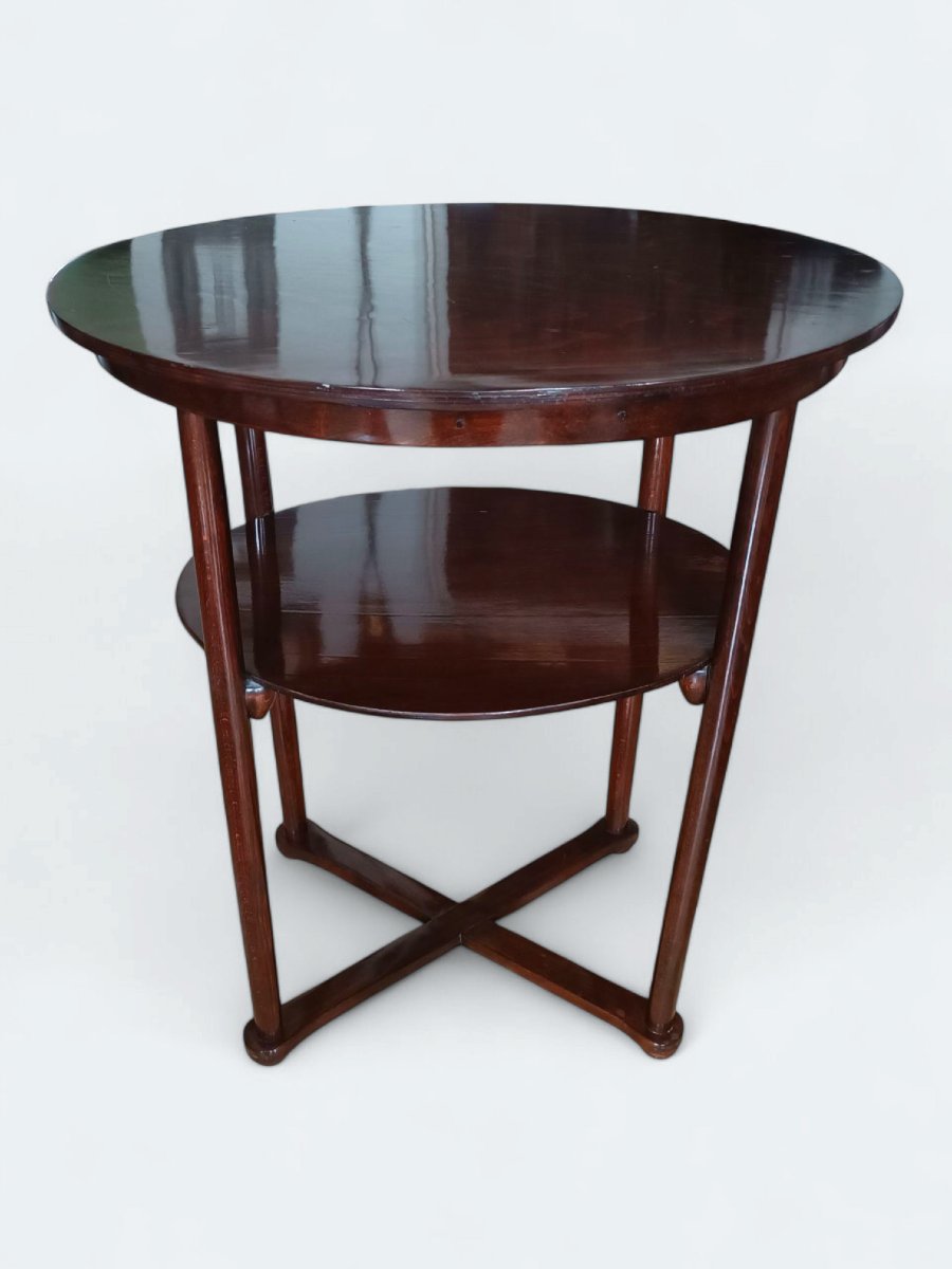  Guéridon Thonet / Hoffmann.  Autriche (1900)-photo-3
