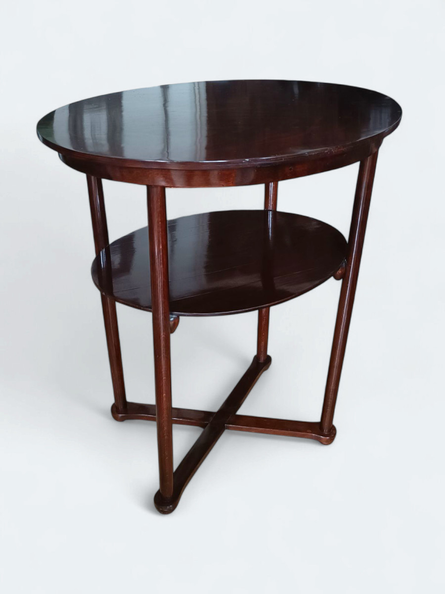  Guéridon Thonet / Hoffmann.  Autriche (1900)