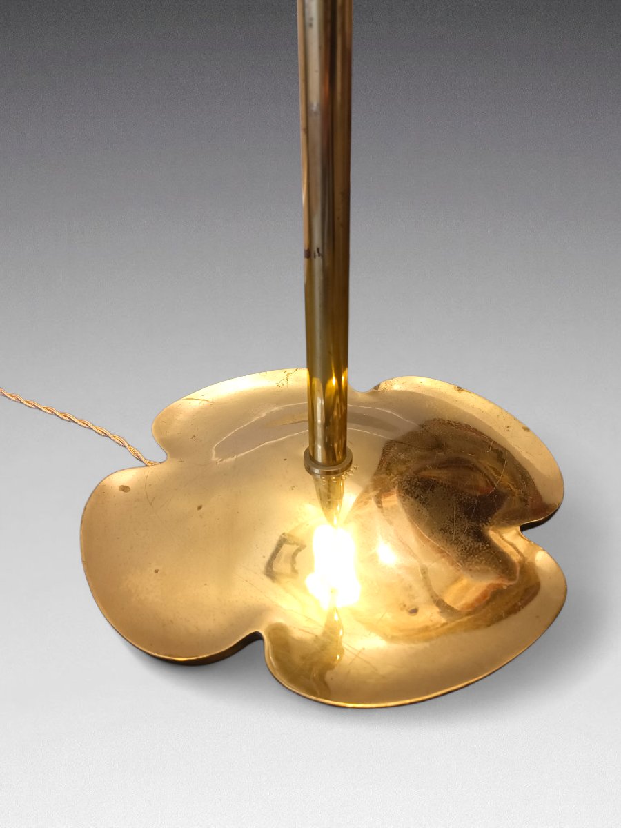  Scarpa - Gilt Bronze Floor Lamp (circa 1950) -photo-4