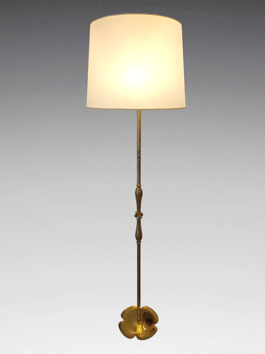  Scarpa - Gilt Bronze Floor Lamp (circa 1950) 