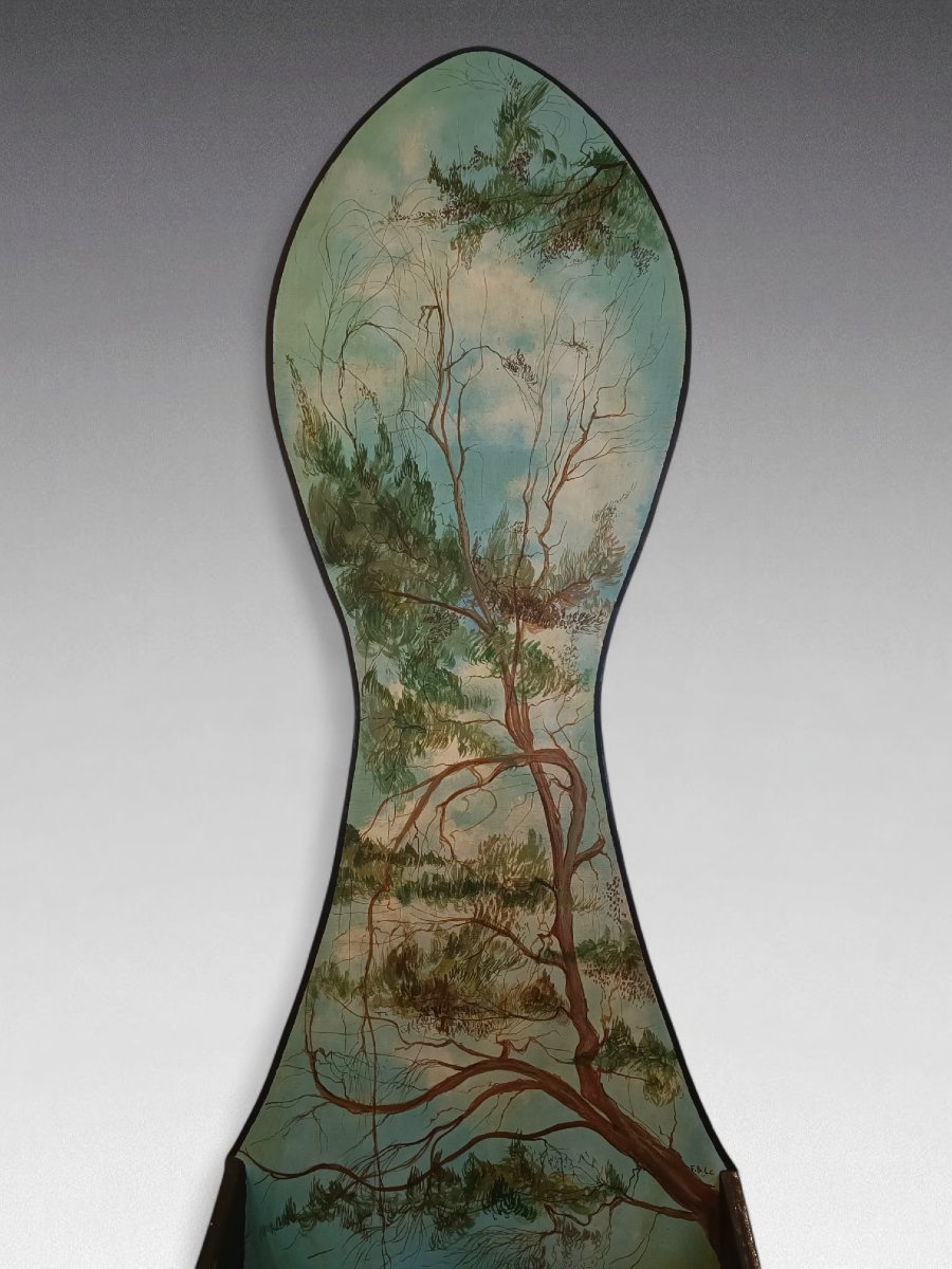 High Chair In The Style Of Mario Ceroli (1970)-photo-3