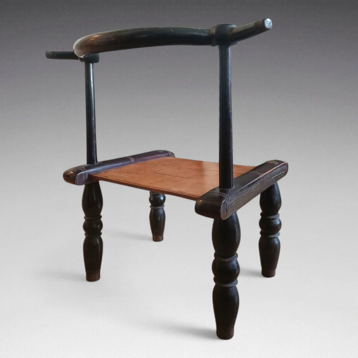 Petite chaise africaine-photo-3