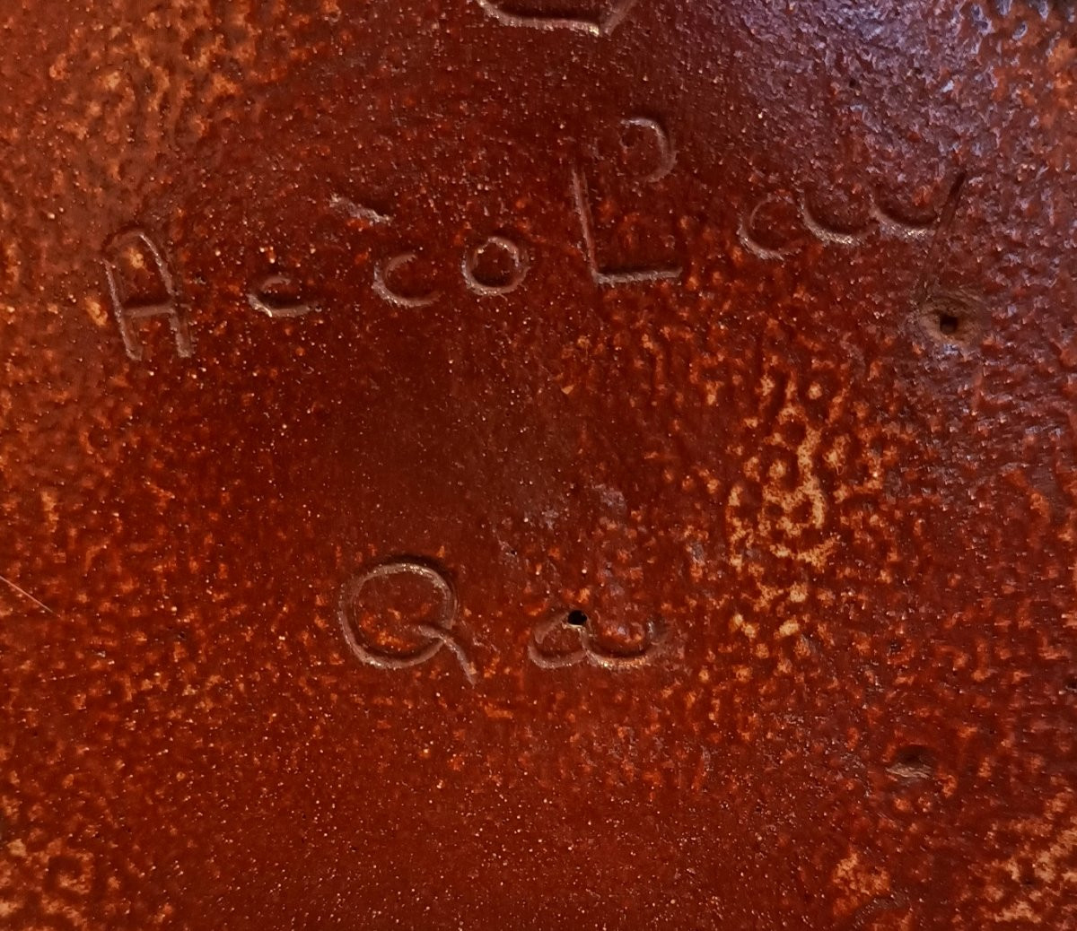 Accolay - Ceramic Vase. France (circa 1950)-photo-3