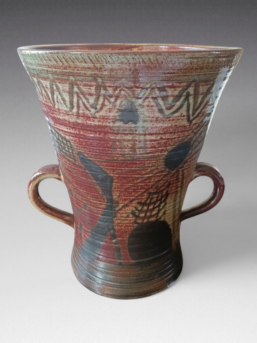 Accolay - Ceramic Vase. France (circa 1950)