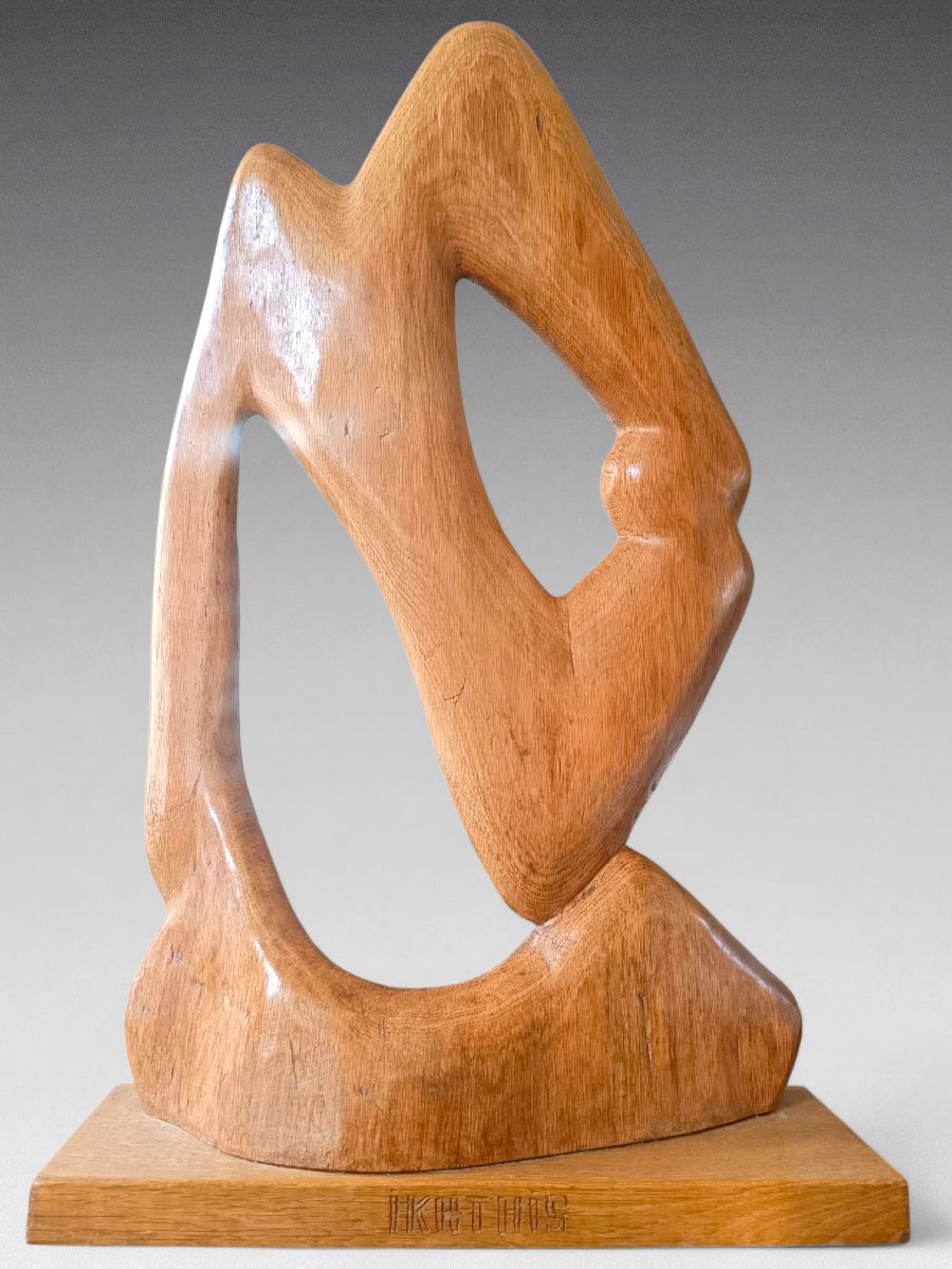 Sculpture en bois - IKHTHIS --photo-3