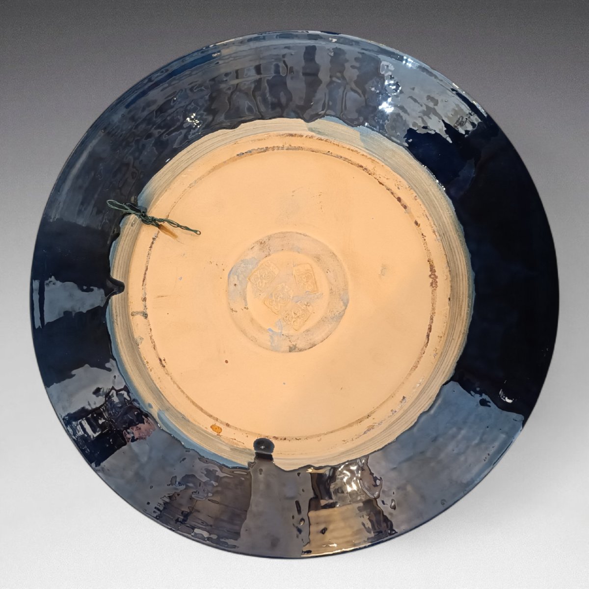  BIOT. Grand plat en céramique (vers 1930)-photo-3