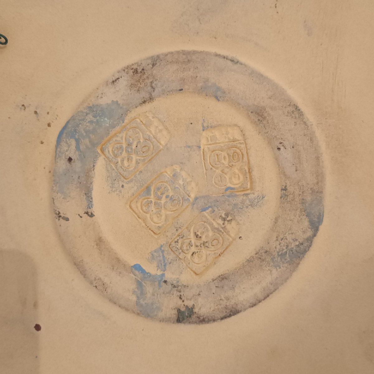  BIOT. Grand plat en céramique (vers 1930)-photo-4