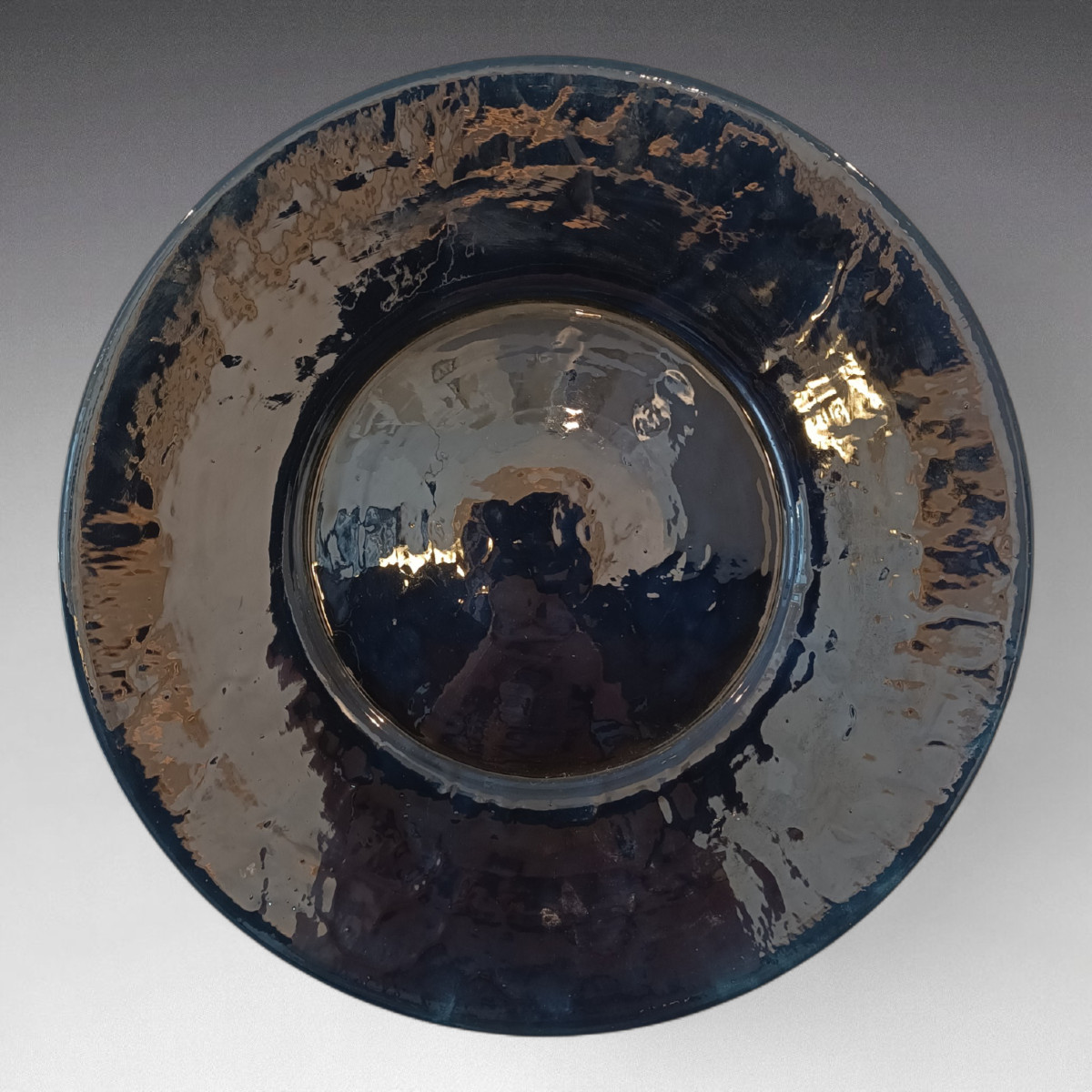  BIOT. Grand plat en céramique (vers 1930)