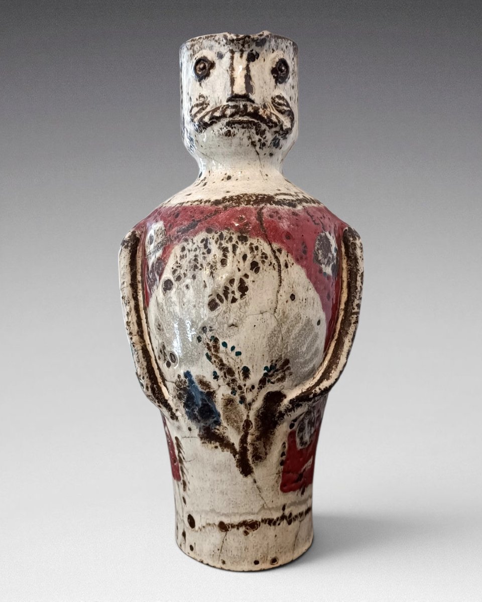 Gustave Reynaud - Anthropomorphic Ceramic Pitcher - "le Murier" Workshop, Vallauris (circa 1960