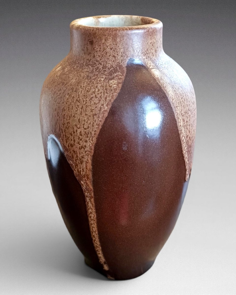 Léon Pointu - Stoneware Vase (1920) -photo-3