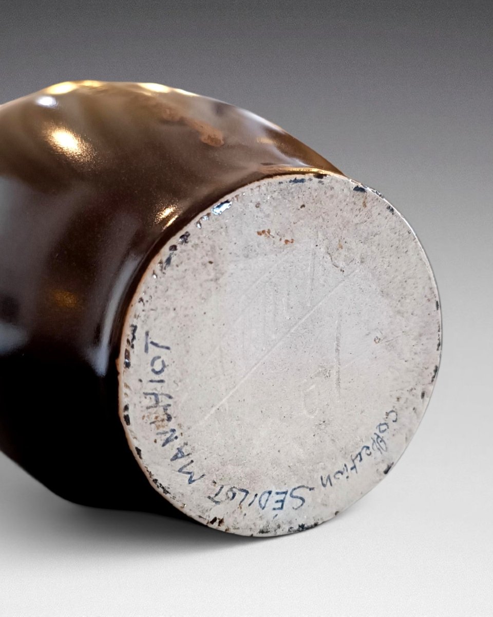 Léon Pointu - Stoneware Vase (1920) -photo-4