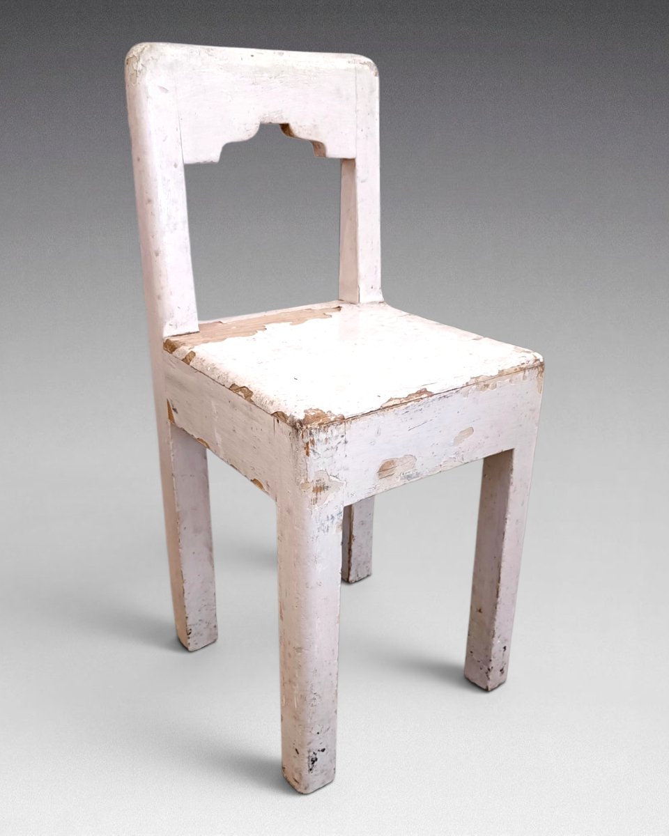 Pair Of Chairs In The Style Of Paul Poiret (circa 1920) -photo-1