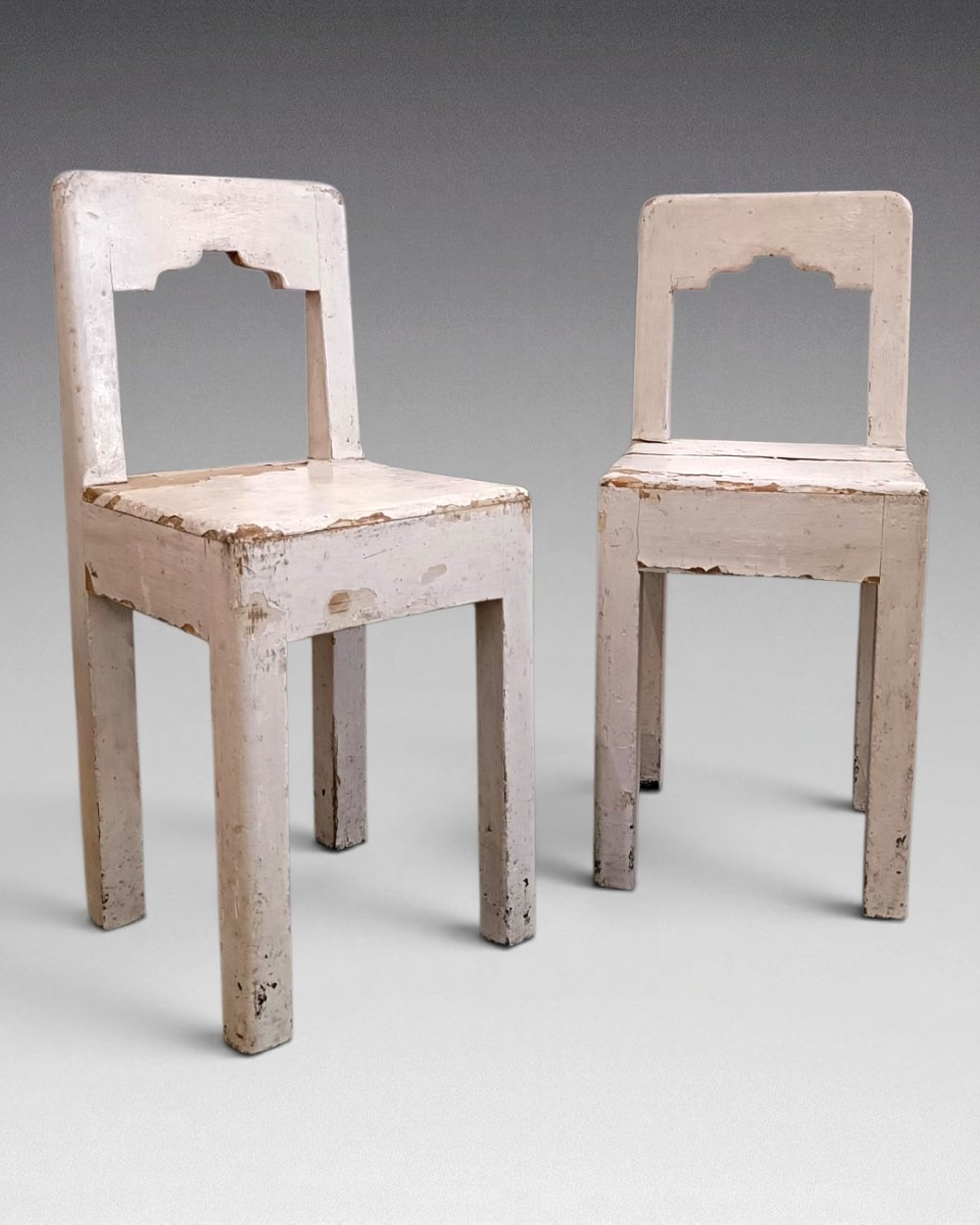 Pair Of Chairs In The Style Of Paul Poiret (circa 1920) 