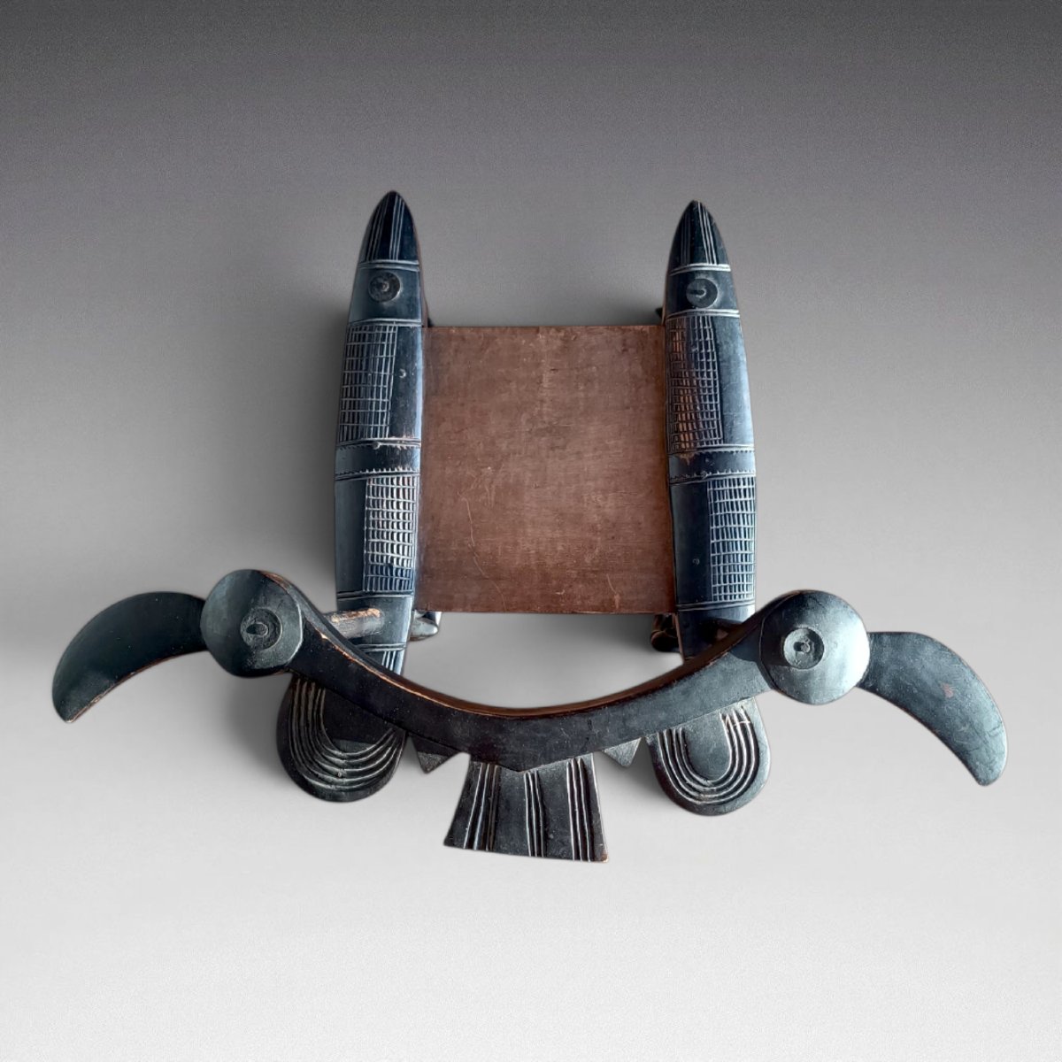 Small African Senufo Chair-photo-2