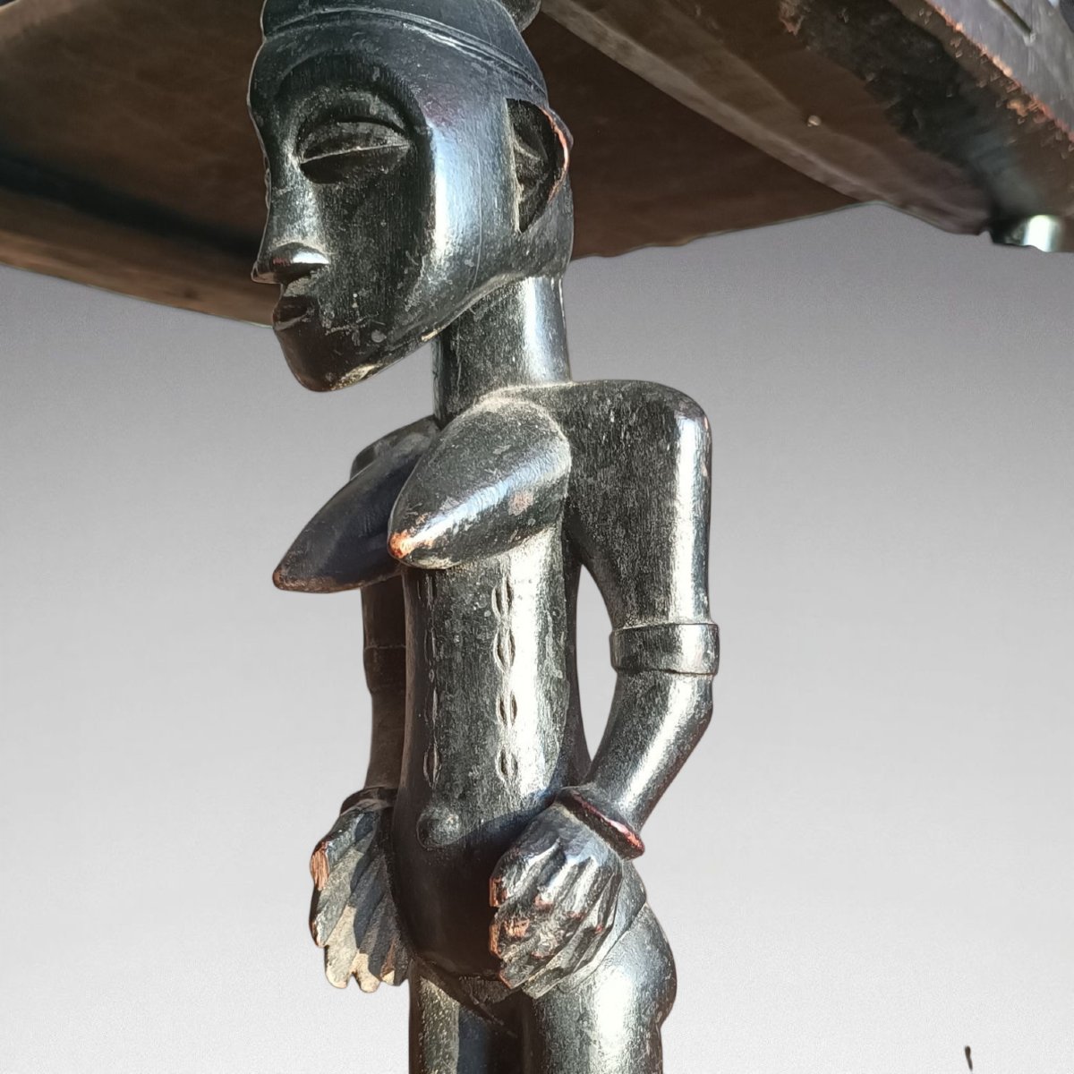 Small African Senufo Chair-photo-1