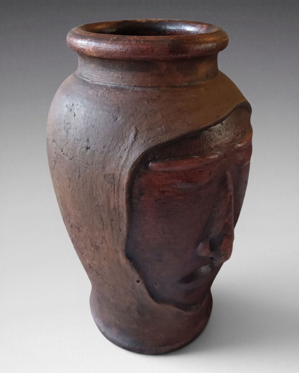 Jean Derval - Ceramic Vase (circa 1960)-photo-1