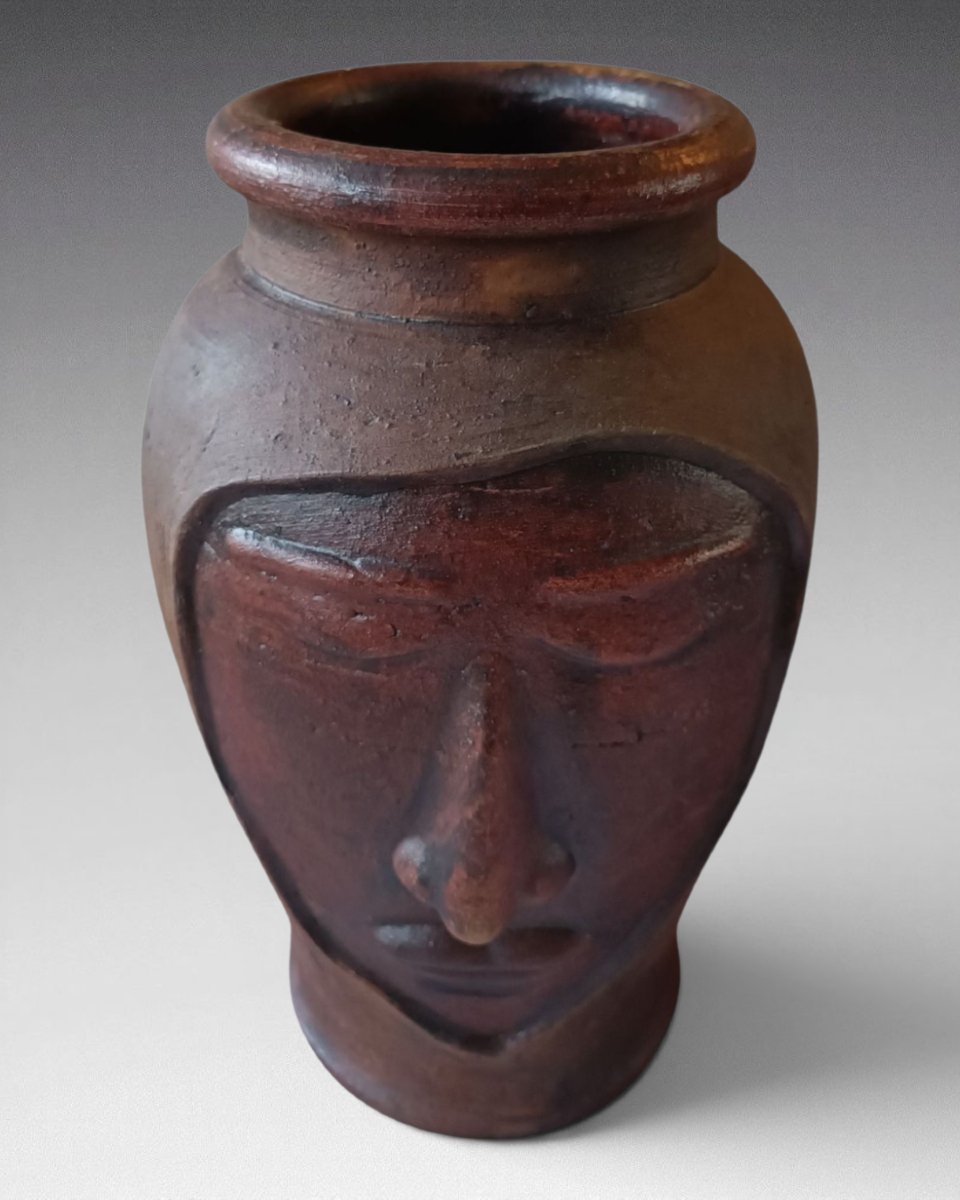 Jean Derval - Ceramic Vase (circa 1960)-photo-2