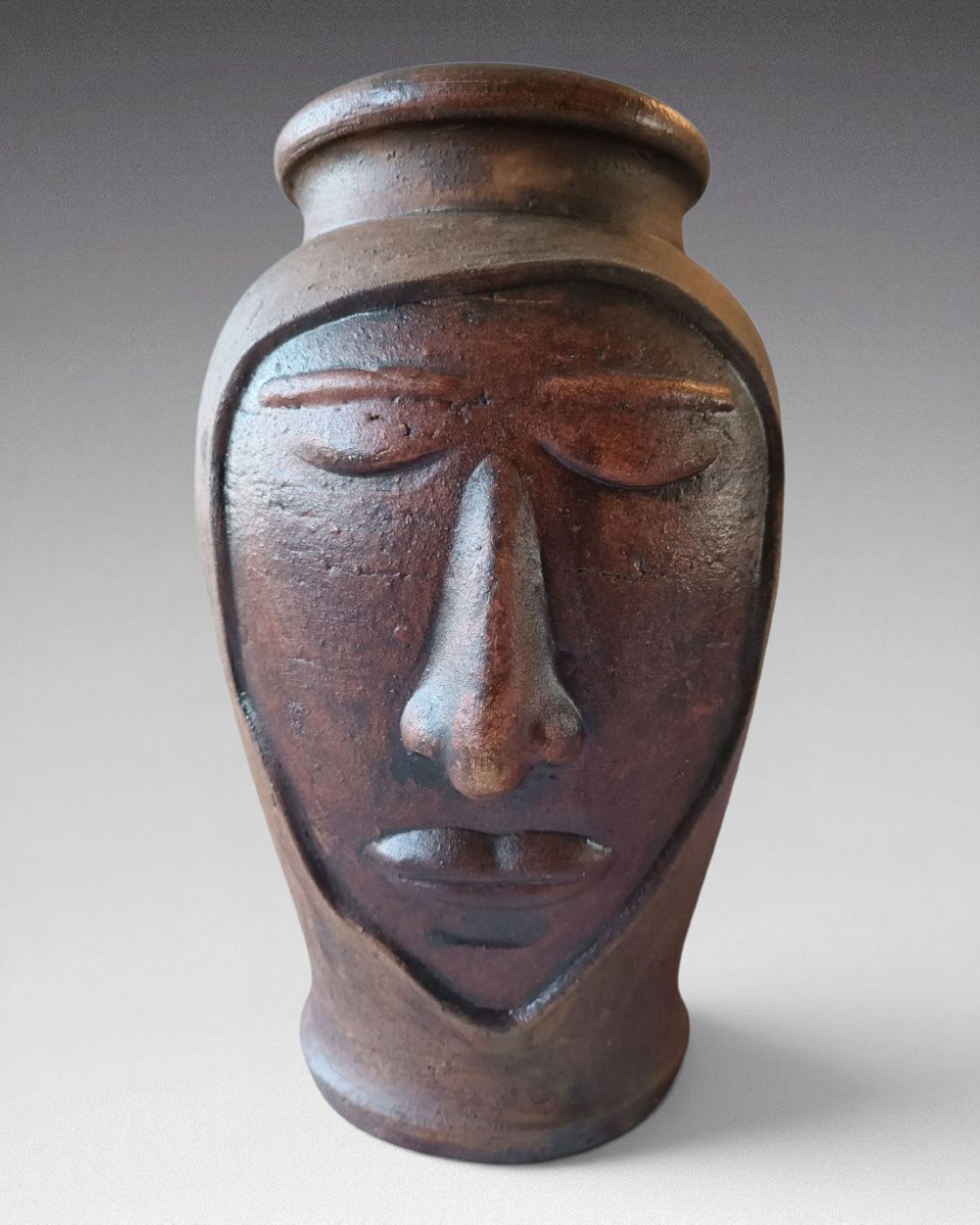 Jean Derval - Ceramic Vase (circa 1960)