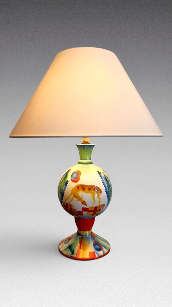 Ceramic Lamp. Italy (circa 1950)