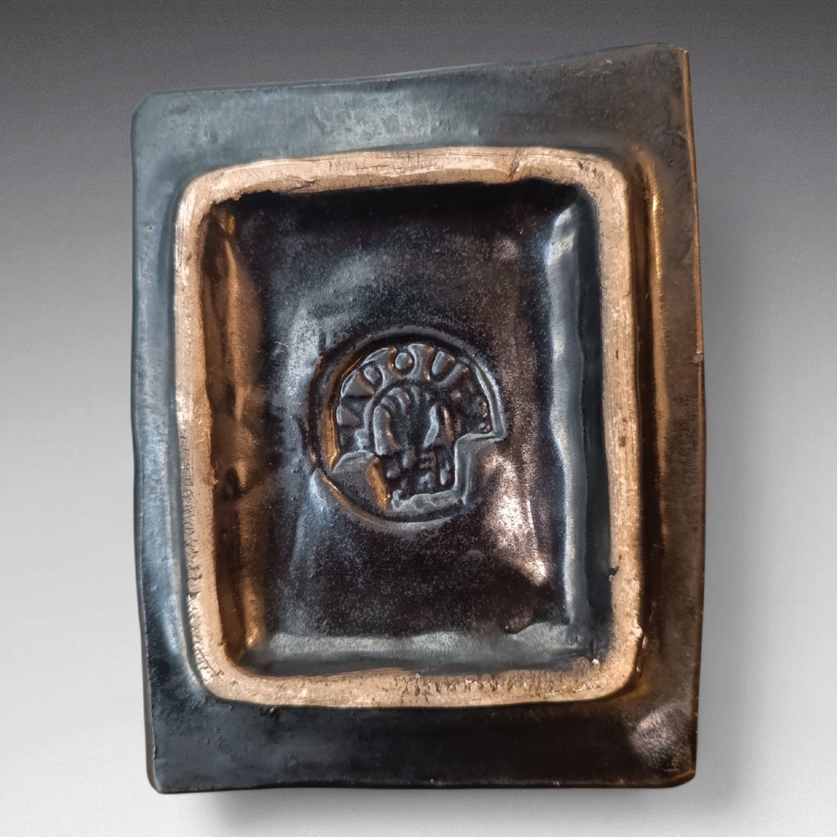 Madoura - Suzanne Ramié - Vallauris - Ceramic Box (circa 1940)-photo-3