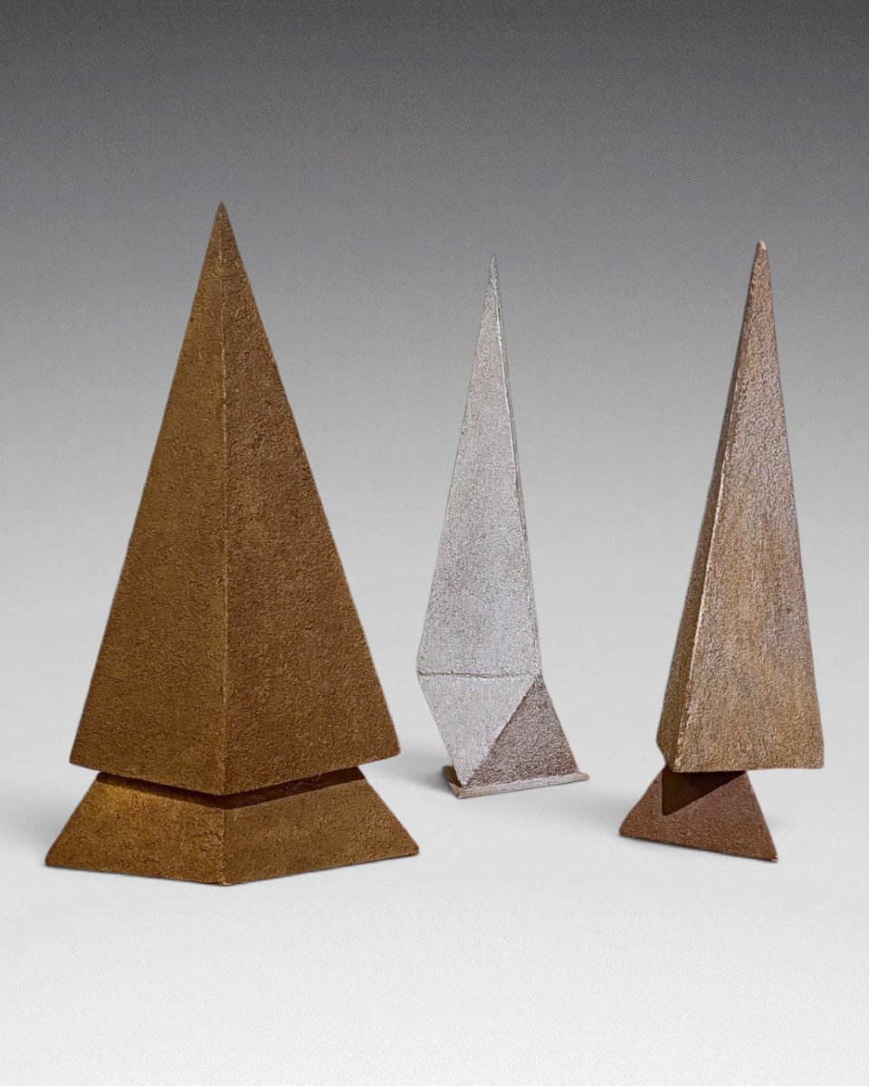 Daniel-jacques Allonsius (1923–1995) - Sculptures - Assemblies Of Wooden Panels (circa 1980)
