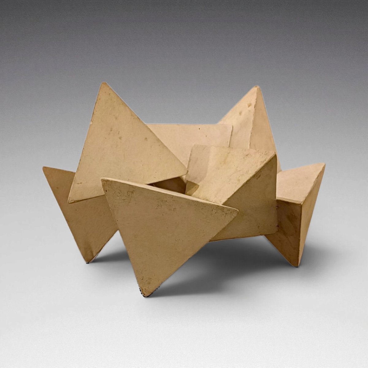 Daniel-Jacques Allonsius (1923–1995) - Sculpture - Assemblage de panneaux de bois (vers 1980)-photo-2