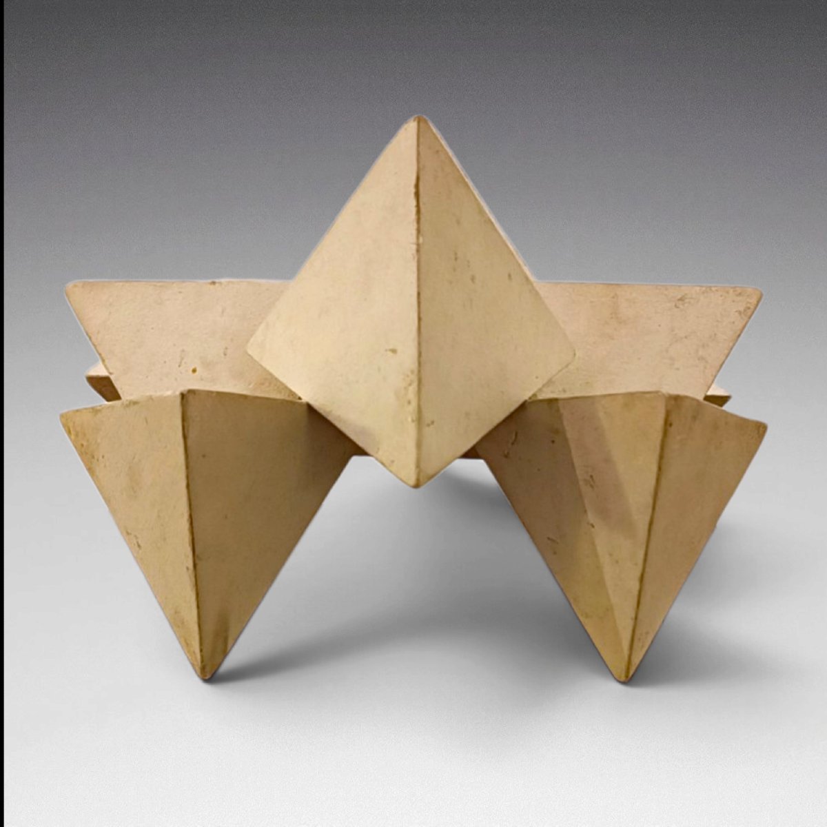Daniel-Jacques Allonsius (1923–1995) - Sculpture - Assemblage de panneaux de bois (vers 1980)-photo-2