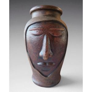 Jean Derval - Ceramic Vase (circa 1960)