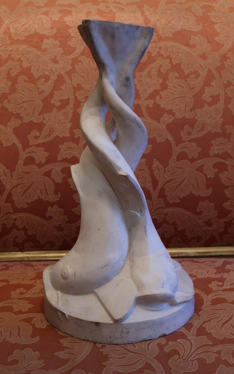 Paire De Sculptures Années '60 -photo-3