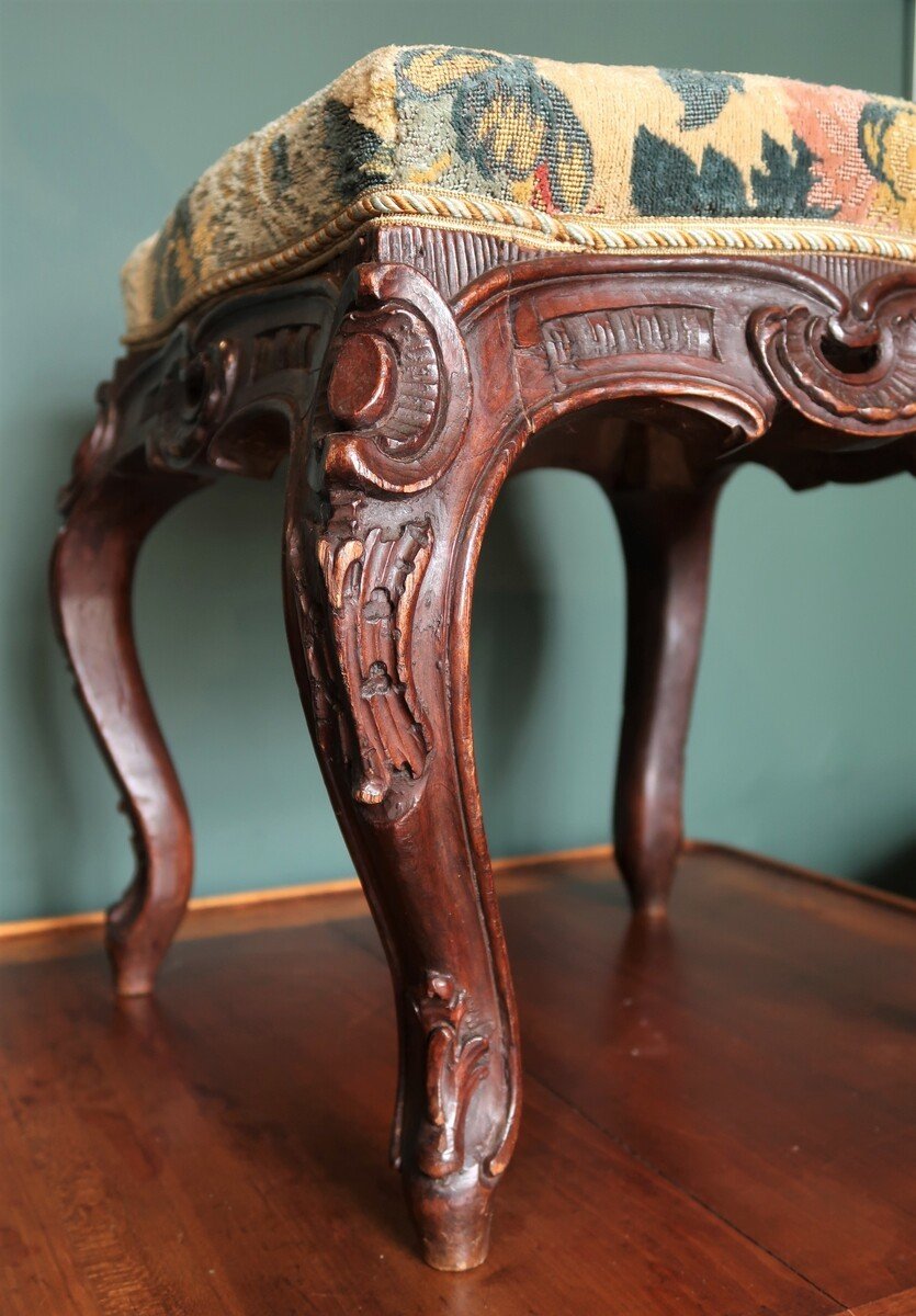 Italian Louis XV Style Stool-photo-2