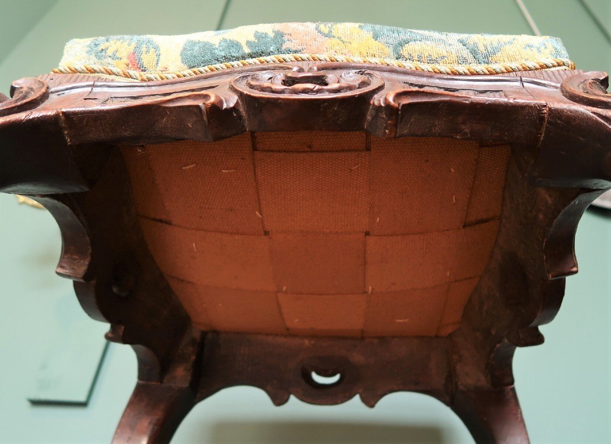 Italian Louis XV Style Stool-photo-2