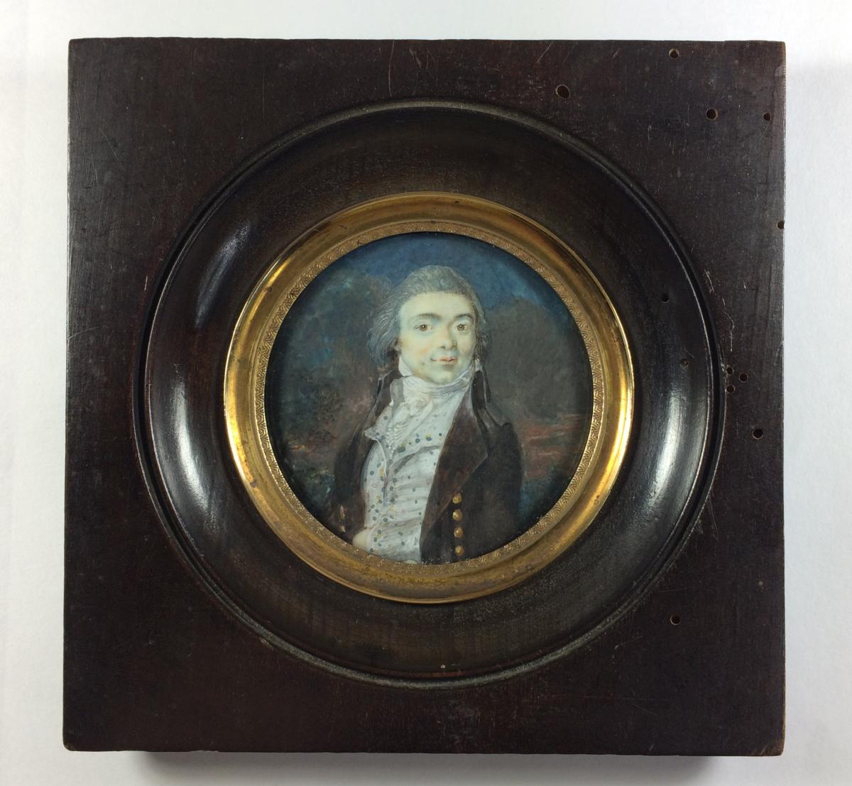 Miniature Portrait, French Revolution, Circa 1790-photo-2