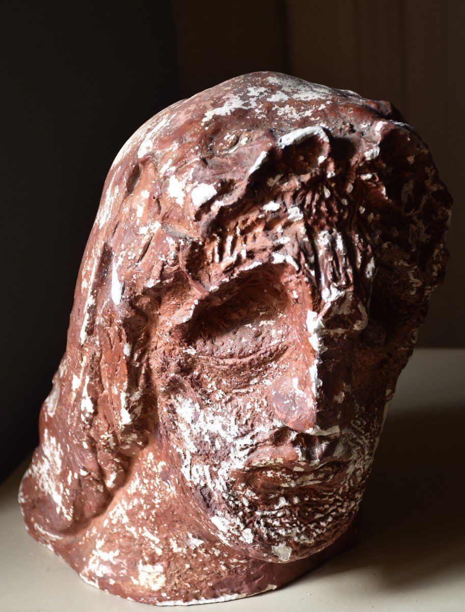 Henry De Waroquier, Oedipus, Original Plaster (1948)-photo-2