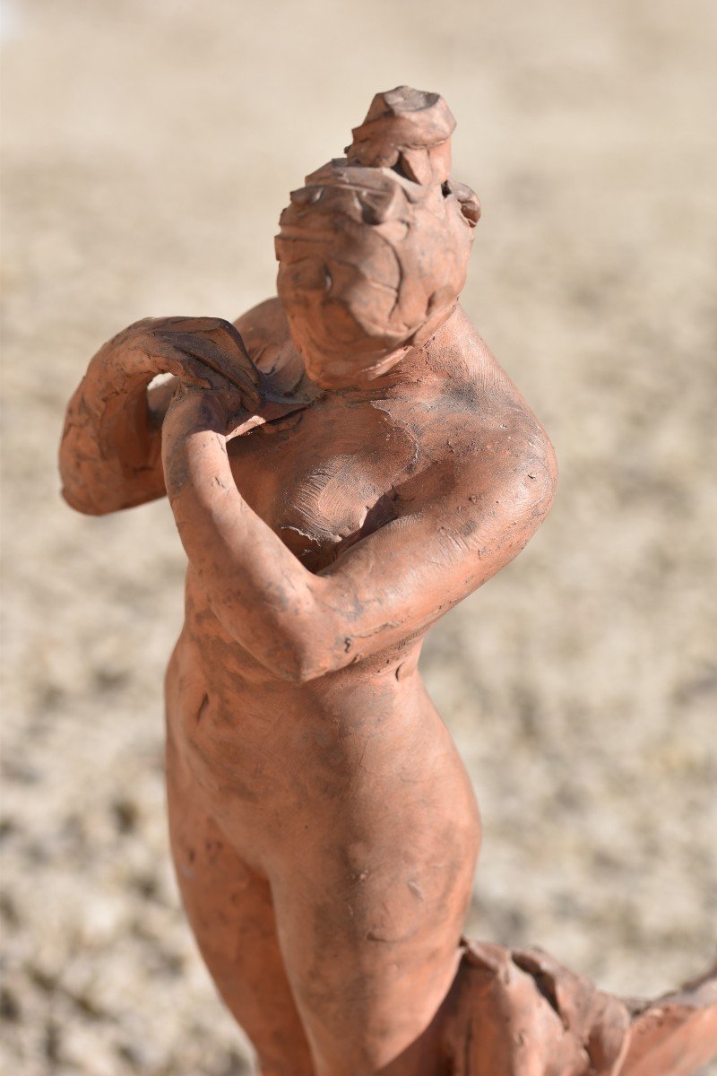 Victorien Bastet, Phryne, Terracotta Sketch (1893)-photo-7