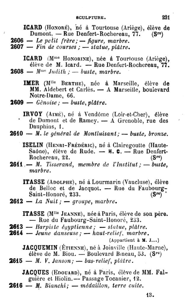 Honoré Icard, Fin de courses (1891)-photo-4