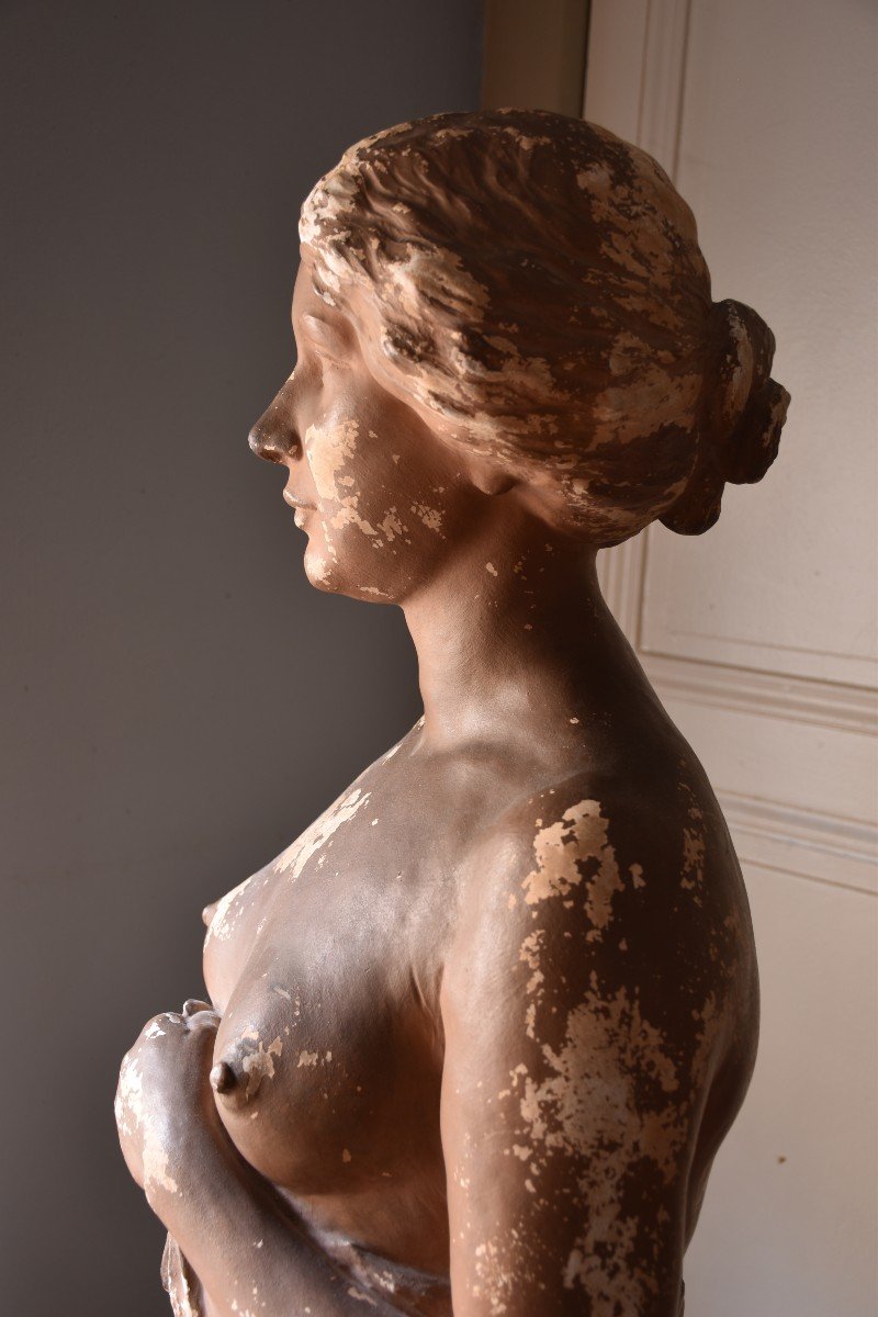 Octave GALLIARD-SANSONETTI (Nancy 1865 - Munich 1924), Femme nue (1910)