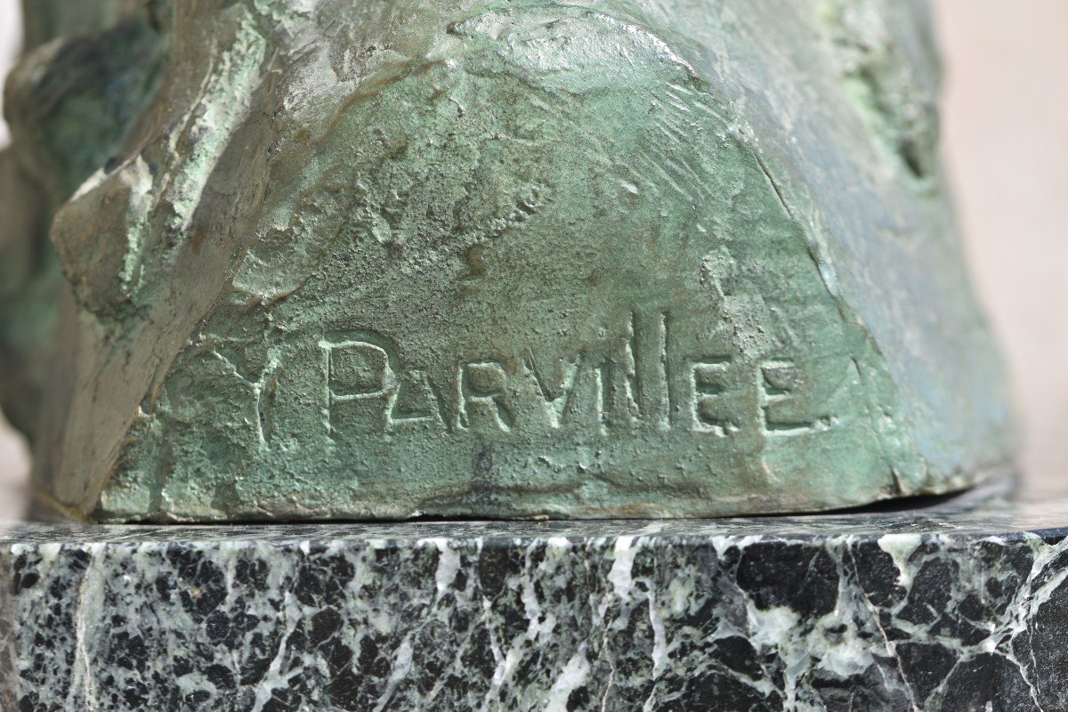 Yvonne Parvillée, Buste de jeune femme (vers 1925)-photo-4