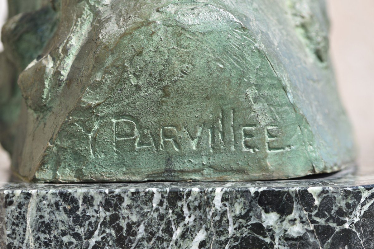 Yvonne Parvillée, Bust Of A Young Woman (circa 1925)-photo-4