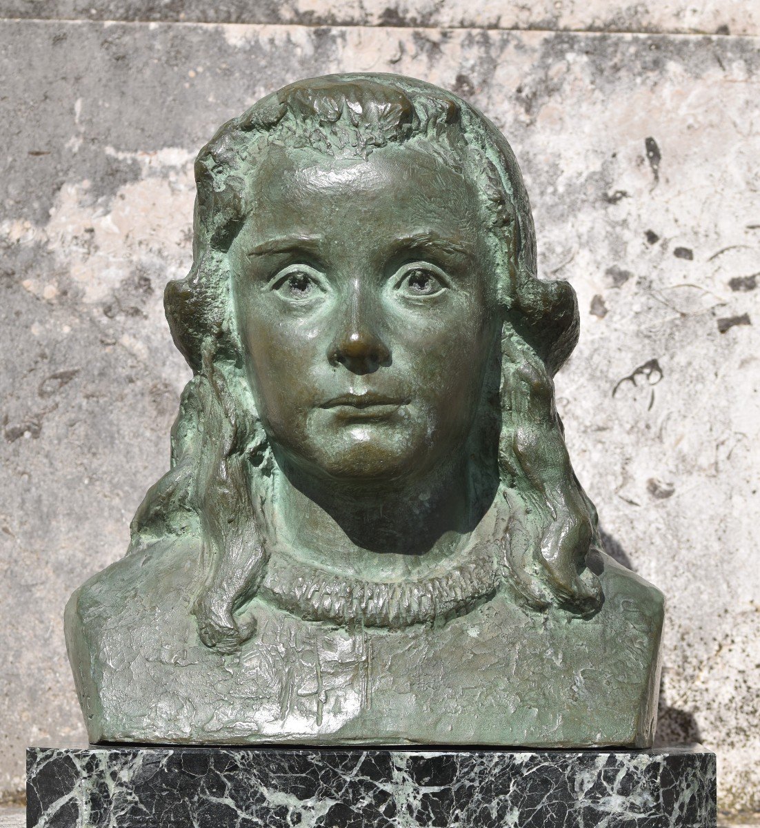 Yvonne Parvillée, Bust Of A Young Woman (circa 1925)