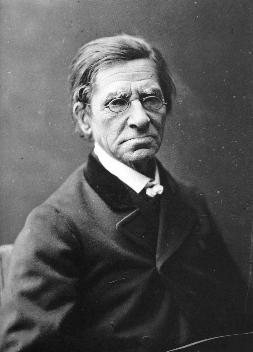Gabrielle Foivard, Portrait Of Emile Littré (1882)-photo-6